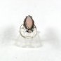 Native American Sterling Silver Pink Mother Pearl Ring Sz 6 Unbranded 53116