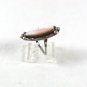 Native American Sterling Silver Pink Mother Pearl Ring Sz 6 Unbranded 53116
