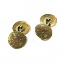Edwardian / Art Deco Goldtone Cufflinks by Finberg Manufacturiing Co FMCO 861