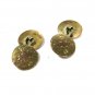 Edwardian / Art Deco Goldtone Cufflinks by Finberg Manufacturiing Co FMCO 861