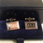 Silvertone Initials EOJ Cufflinks by HAYWARD in Paul Fredrick Box 31816