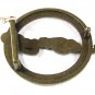 Ed Hardy Round Brassy Tone Belt Buckle 72116