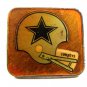 Vintage DALLAS COWBOYS NFL Football Belt Buckle By LEE 112917