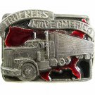 1983 Truckers Move America Belt Buckle By SISKIYOU 12317