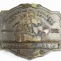 Livingston Wells & Co. Sailing Ship Foreign Domestic Belt Buckle Unbranded 11715