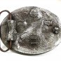 Vintage American Eagle Flag Belt Buckle By BERGAMOT USA 41417
