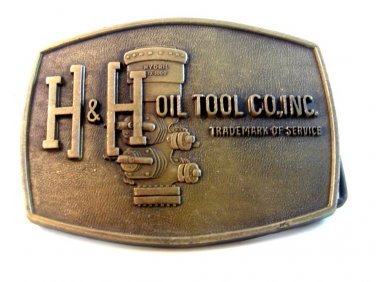 Vintage H & H Oil Tool Co., Inc. Hydril 3X-1000 Belt Buckle