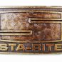 1976 STA-RITE Brass Belt Buckle 8216