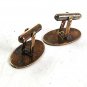 Vintage Sterling Silver Star Cufflinks By B.A.B. 12617