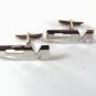 Vintage Sterling Silver initial / Letters S. M. Cufflinks Unbranded 41216