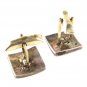 Taxco Mexican Sterling Silver & Abalone Cufflinks By CPR 41416