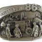 1986 FARMFEST Salute To Exhibitors Belt Buckle 11316