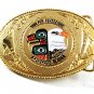 Vintage 1990 FUR RENDEZVOUS Anchorage Alaska Belt Buckle 112517