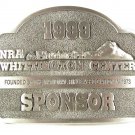 1999 NRA Whittington Center Sponsor Silver Tone Belt Buckle Unbranded 5516