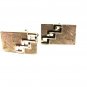 Vintage Silvertone Dress Cufflinks By SWANK 31516