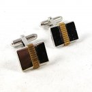 Vintage Silver Tone & Gold Tone Cufflinks 102616