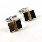 Vintage Silver Tone & Gold Tone Cufflinks 102616