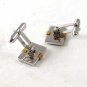 Vintage Silver Tone & Gold Tone Cufflinks 102616