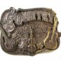 1982 Country Music Guitars Belt Buckle By GREAT AMERICAN BUCKLE CO. 103116