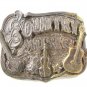 1982 Country Music Guitars Belt Buckle By GREAT AMERICAN BUCKLE CO. 103116