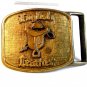 English Leather Belt Buckle