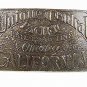 Vintage Union & Central Pacific Railroad Line Belt Buckle 81016