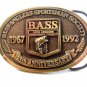 Vintage 1967 - 1992 25th Anniversary B.A.S.S. Belt Buckle Made in U.S.A.
