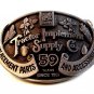Vintage Tractor Implement Supply Co. 59 Years  Belt Buckle