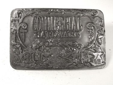 1976 Commercial Hardware Reno Nevada Belt Buckle APW 81216