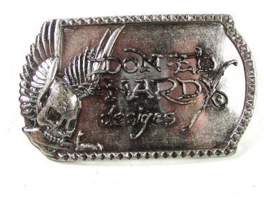 Don Ed Hardy Designs Eagle Silver Tone Belt Buckle 72016
