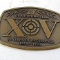 Vintage 15 Years 1978 - 1993 US Shooting Team Belt Buckle 12817