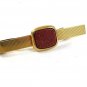1940's - 1950's Goldtone Gold Stone Tie Clasp By SIMMONS 32017