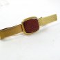 1940's - 1950's Goldtone Gold Stone Tie Clasp By SIMMONS 32017