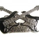 Huge 5 1/4" X 3 1/4" Vintage FENDER GUITAR Belt Buckle 92117