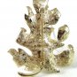Vintage Silvertone Leaf Brooch By SARAH COVENTRY 6317