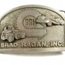 Vintage BRAD RAGAN, Inc. BRI Equipment Belt Buckle 10232013