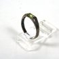 Sterling Silver Green Ring SZ 8 Unbranded 81815
