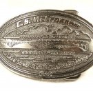1992 C. S. McCrossan Spanning The Mississippi Belt Buckle Unbranded 121415