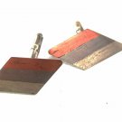 Sterling Silver Tri Colored Cufflinks By RBZ HUECHO EN MEXICO 32216