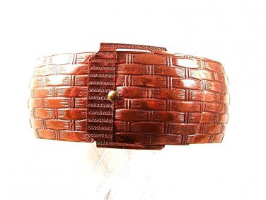 Mid Century Modern Copper Bangle Bracelet 11116