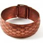 Mid Century Modern Copper Bangle Bracelet 11116