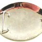 Western RODEO Mexican 2 Tone Bull Riding Alpaca Slver Belt Buckle 21317