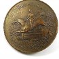 English Roberts Leather Saddle Soap Brass Belt Buckle By Key Of City 21517