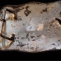 Vintage Silver & Gold Tone & Red Rodeo Cowboy Belt Buckle With Horse