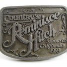 1993 Maine To California Country's Reminisce Hitch Belt Buckle