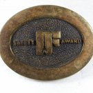Safety Award Brass Belt Buckle By BTS MADE IN USA 31616