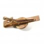 1940's-50's Gold Tone Horse Head Tie Clasp Unbranded  USA 51016