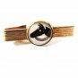 1940's-50's Gold Tone Horse Head Tie Clasp Unbranded  USA 51016