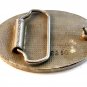 Vintage U.S. Navy Jet & Battleship & Anchor Belt Buckle