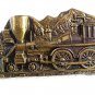 Vintage Train Locomotive Steam Engine Belt Buckle 62917
